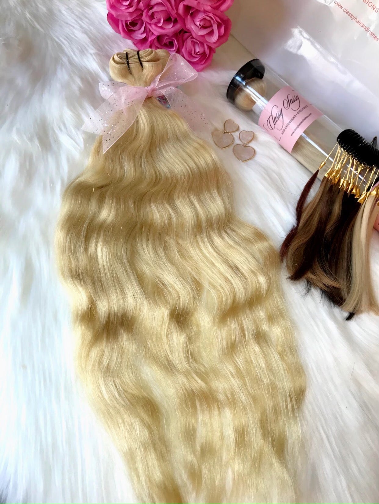 Weft bundle - beach blonde #613